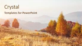  Presentation with earth tone - Presentation design with world best wallpapers of earth background and a  colored foreground