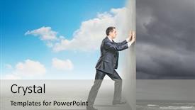  Presentation with climate change business - Beautiful PPT layouts featuring engineering - team of young engineers working backdrop and a light gray colored foreground