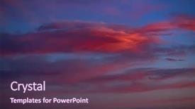  Presentation with annual day around the world - Amazing presentation theme having world environment day concept dramatic backdrop and a tawny brown colored foreground