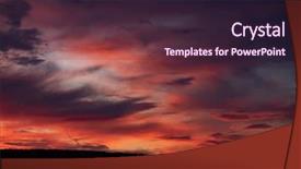  Presentation with funny work environment - Slide set having world environment day concept dramatic background and a wine colored foreground