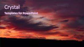  Presentation with environment - Audience pleasing presentation design consisting of world environment day concept dramatic backdrop and a tawny brown colored foreground