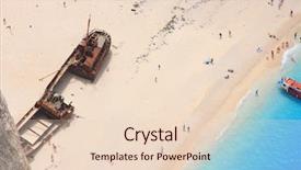  Presentation with zakynthos - Amazing slides having world famous beach navagio in zakynthos greece backdrop and a lemonade colored foreground