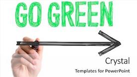  Presentation with marker - Cool new slide deck with world globe road - hand with marker writing backdrop and a white colored foreground