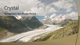  Presentation with world heritage - Theme consisting of world heritage site in 2001 background and a light gray colored foreground