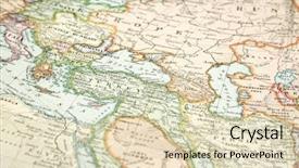  Presentation with asia history - Cool new presentation with world history - vintage 1907 copyrighted expired map backdrop and a soft green colored foreground