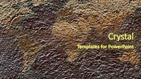  Presentation with migration - Presentation consisting of world map depicted background and a tawny brown colored foreground