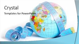  Presentation with economy - Colorful slides enhanced with world map economy - globe backdrop and a white colored foreground