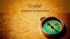  Presentation with old paper - Slides enhanced with world map shipping - close up view background and a  colored foreground