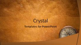  Presentation with close up view of the compass on old paper - Colorful presentation theme enhanced with world map shipping - close up view backdrop and a  colored foreground