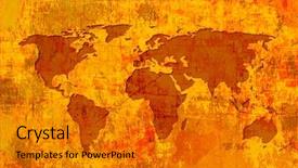  Presentation with world map doctors - Slide deck having world map textures and backgrounds background and a gold colored foreground