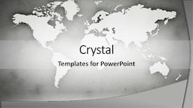  Presentation with world map doctors - PPT theme with world map with continents bright background and a white colored foreground