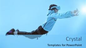  Presentation with energy air - Slides having world-of-future-a-modern background and a light blue colored foreground