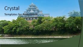  Presentation with world war - Slide deck featuring world war 2 okayama japan background and a light blue colored foreground