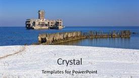  Presentation with world war - Cool new theme with world war ii torpedo platform backdrop and a  colored foreground