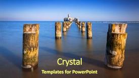  Presentation with sea war - Cool new PPT theme with world war ii torpedo platform backdrop and a tawny brown colored foreground