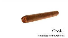  Presentation with tobacco - Presentation design consisting of worlds finest tobacco leaf background and a white colored foreground