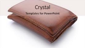  Presentation with case - Presentation theme featuring worn and distressed and warped background and a coral colored foreground