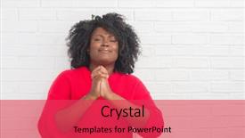  Presentation with african american - Slides enhanced with worried asking for forgiveness religion background and a red colored foreground