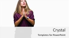  Presentation with beautiful flower elegant - Audience pleasing theme consisting of worried asking for forgiveness religion backdrop and a white colored foreground