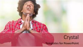  Presentation with sun rising over north america - Amazing PPT theme having worried asking for forgiveness religion backdrop and a red colored foreground