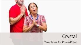  Presentation with faith hope love balance - Amazing presentation design having worried asking for forgiveness religion backdrop and a light gray colored foreground