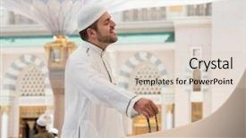 Presentation with muslim - Slide deck featuring makkah - muslim background and a lemonade colored foreground