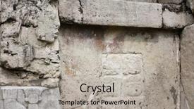  Presentation with north america - Cool new PPT theme with worship leader - bas-relief carving backdrop and a light gray colored foreground