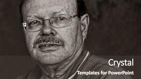  Presentation with preacher - Amazing presentation design having worship leader - nice sepia image backdrop and a dark gray colored foreground