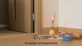  Presentation with worship - Presentation with worship moving background - move in new house background and a coral colored foreground