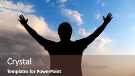  Presentation with worship - Cool new presentation with worship to god element backdrop and a tawny brown colored foreground