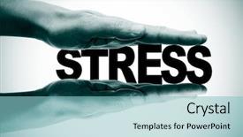  Presentation with black hands - Presentation theme consisting of worthless - man hands pressing the word background and a  colored foreground