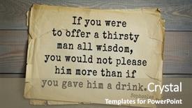  Presentation with top 150 - PPT theme featuring would not please him more background and a  colored foreground