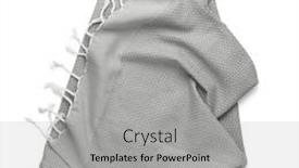  Presentation with woven - Presentation enhanced with woven-grey-turkish-hamam-cotton background and a light gray colored foreground