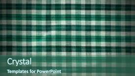  Presentation with woven - Presentation theme having woven texture with simple pattern background and a ocean colored foreground