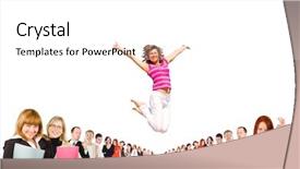  Presentation with wow - Presentation theme having wow good background and a white colored foreground