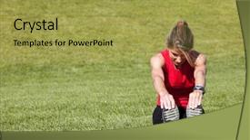  Presentation with exercise kids kid doing fitness - Amazing slides having surgery - childrens hospital - child handicap backdrop and a black colored foreground.