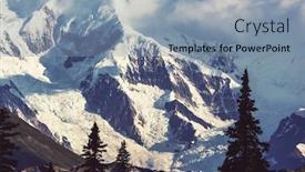  Presentation with national - PPT layouts with wrangell-st-elias-national-park background and a seafoam green colored foreground