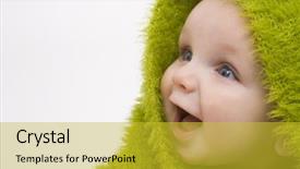  Presentation with beautiful black women smiling - PPT theme enhanced with wrapped in a furry green background and a yellow colored foreground