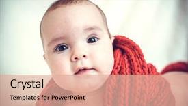  Presentation with red - Beautiful presentation design featuring wrapped in a large red backdrop and a  colored foreground