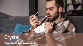  Presentation with aus law photo - Amazing slide set having wrapped in blanket having temperature backdrop and a violet colored foreground