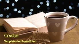  Presentation with book holy bible table - Presentation consisting of wreath reading - composition of book with cup background and a tawny brown colored foreground