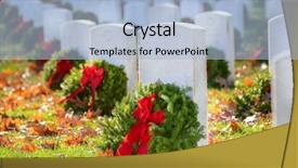  Presentation with united nations clipart - Amazing presentation theme having wreaths in arlington national cemetery backdrop and a light blue colored foreground