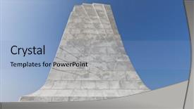  Presentation with hawk - Cool new slide deck with wright brothers monument 60 foot backdrop and a  colored foreground