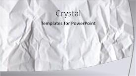  Presentation with paper - Amazing PPT theme having wrinkled-paper-used-as-background and a  colored foreground