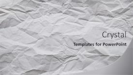  Presentation with paper - Cool new presentation theme with wrinkled-paper-used-as-background and a  colored foreground