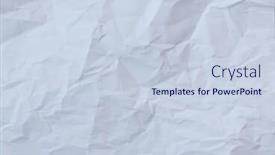  Presentation with paper - Theme featuring wrinkled paper used as background background and a lemonade colored foreground