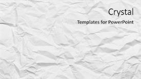  Presentation with texture - Amazing presentation design having wrinkled paper white background texture backdrop and a white colored foreground