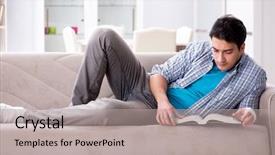  Presentation with injury - Colorful slide set enhanced with wrist hand surgery - young student man with injury backdrop and a  colored foreground