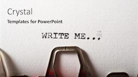  Presentation with writing the text human rights - PPT theme consisting of write-me-text-written background and a white colored foreground