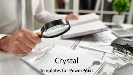  Presentation with finance - Presentation theme consisting of writes reports business financial accounting background and a light gray colored foreground